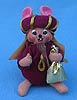 Annalee 4" Wiseman Nativity Mouse #2 - Mint