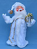 Annalee 15" Frosted Santa - Mint
