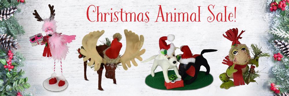 Annalee ChristmasAnimal Sale