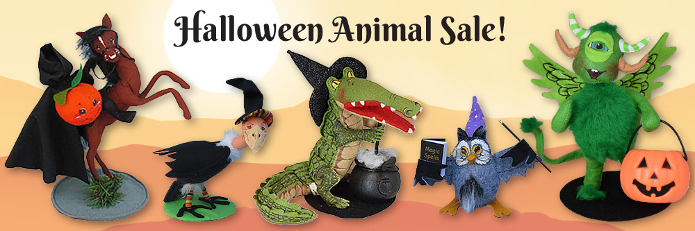 Annalee Halloween Animal Sale