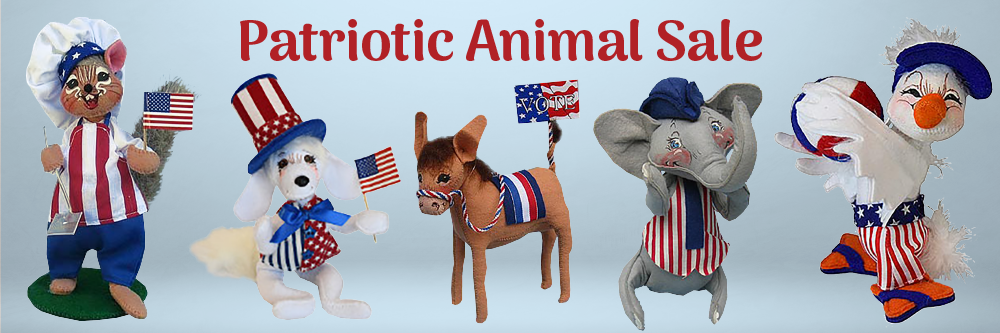 Annalee Patriotic Animal Sale