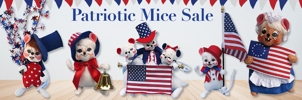 Annalee Patriotic Mice Sale