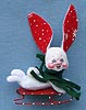 SPRING BUNNY ORNAMENTS