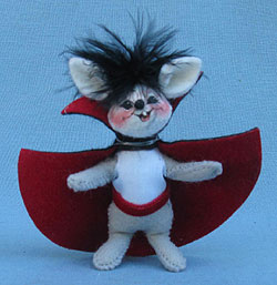 Annalee 3" Dracula Mouse - Mint - Prototype - 028902p