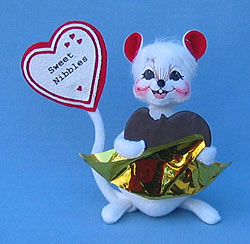 Annalee 6" Sweet Nibbles Mouse - Mint - 031306
