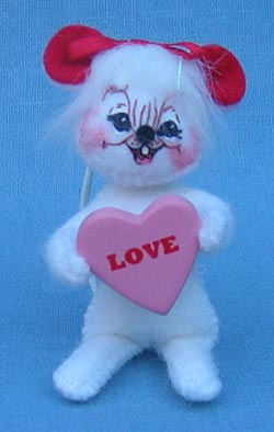 Annalee 3" All My Love Mouse - Mint - 033107