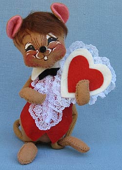 Annalee 7" Sweetheart Boy Mouse - Mint - 034193sqxt