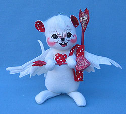 Annalee 10" Cupid Mouse - Mint - 039706