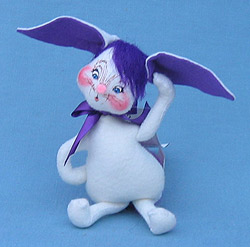 Annalee 7" Grape Bunny - Mint - 060902