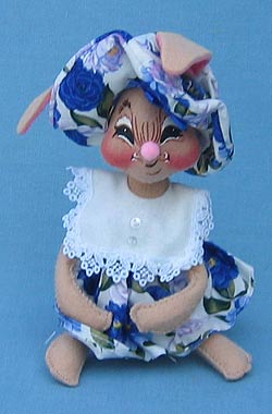 Annalee 7" E.P. Spring Girl Bunny - Mint - 061099