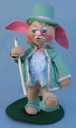 Annalee 10" E.P. Boy Bunny - Mint - Open Eyes - 065694tong