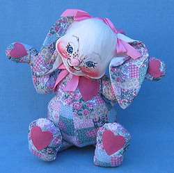 Annalee 18" Patchwork Bunny - Mint - 072699tong