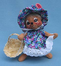 Annalee 7" Blossom Mouse - Mint - 083098