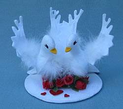 Annalee 4" Love Doves - Mint - 100111