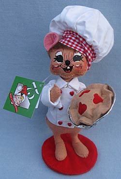 Annalee 6" Sweetie Pie Chef Mouse - Excellent - 100710a