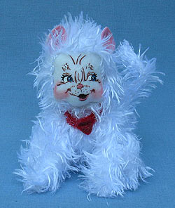 Annalee 8" Cuddle Love Kitty Cat - Mint - 101011