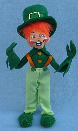 Annalee 9" Jolly Irish Leprechaun Elf 2016 - Mint - 150516