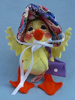 Annalee 5" E.P. Girl Duckling with Purse - Mint - 150595