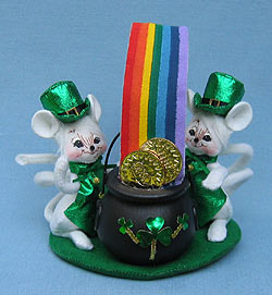 Annalee 5" End of The Rainbow Mice - Mint - 150609