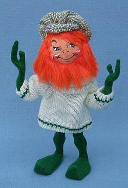 Annalee 9" Leprechaun Wearinf Sweater - Mint - 151110