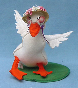 Annalee 10" Easter Parade Goose - Mint - 156688