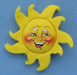 Annalee 3" Sunshine Pin - Mint/ Near Mint - 181087