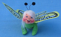 Annalee 3" Butterfly Pin - Mint - 181696 Annalee 3" Butterfly Pin - Mint - 181696