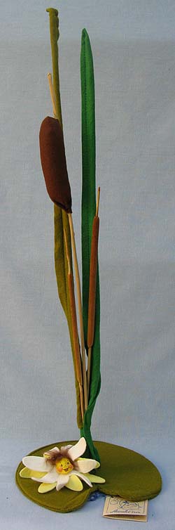 Annalee 26" Country Cattail - Very Good - 184396b Annalee 26" Country Cattail - Very Good - 184396b