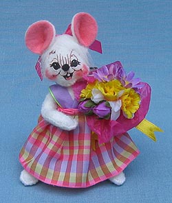 Annalee 5" Gift Mouse in Bag - Mint - 198503