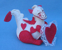 Annalee 5" Valentine Dragon - Test Run - 199089 Annalee 5" Valentine Dragon - Test Run - 199089