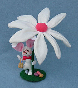 Annalee 3" Bloomin Bunny and 9" Daisy - Mint - 200009