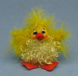 Annalee 3" Fluffy Yellow Duck 2014 - Mint - 200014