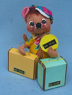 Annalee 7" Tacky Tourist Beach Mouse - Mint / Near Mint - 200389