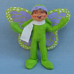 Annalee 4" Butterfly Elf 2015 - Mint - 200415