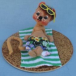 Annalee 7" Maui Mouse - Mint - Museum - 200590m