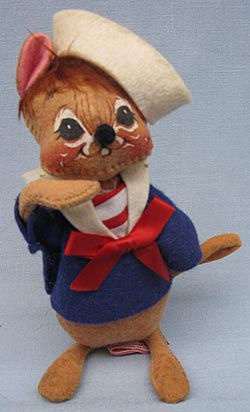 Annalee 7" Sailor Mouse - Open Eyes -Poor - 200790oxta