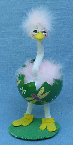 Annalee 7" Ostrich in Egg - Mint - 201812