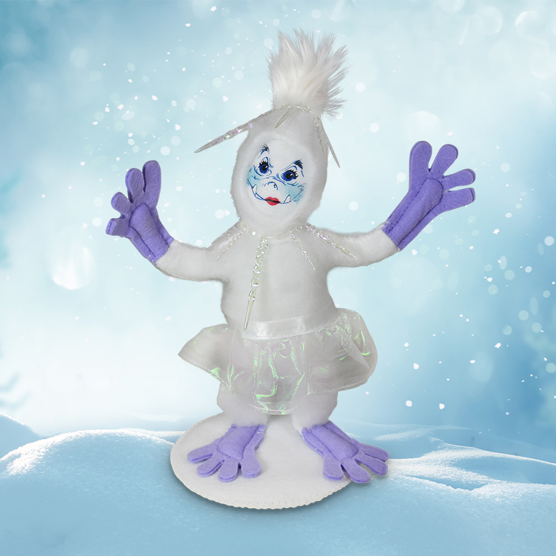 Annalee 8" Betty the Yeti Snow Woman AIA - Mint - 861621