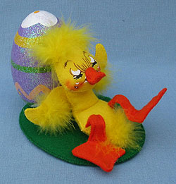 Annalee 6" Eggs-Hausted Ducky - Mint - 202108