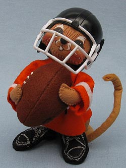 Annalee 7" Football Mouse - Mint - 202794oxt