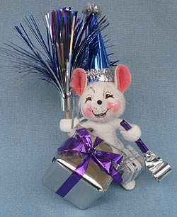 Annalee 4" Celebration Mouse - Mint - 203804sq