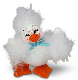 Annalee 3" White Duck 2022 - Mint - 210322