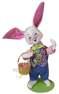 Annalee 6" Easter Boy Bunny 2019 - Mint - 211019