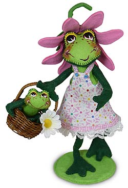 Annalee 10" Froggie Mom with 3" Baby Frolic 2020 - Mint - 212120	