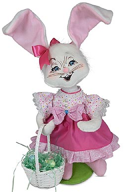 Annalee 12" Easter Parade Girl Bunny 2020 - Mint - 212320 Annalee 12" Easter Parade Girl Bunny 2020 - Mint - 212320