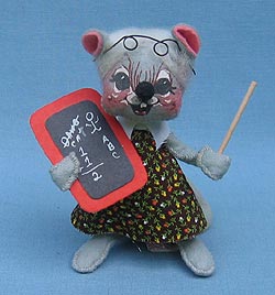 Annalee 7" Teacher Mouse - Mint / Near Mint - 222584
