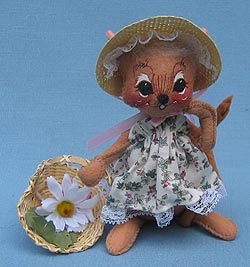 Annalee 7" Garden Club Mouse - Near Mint - 223496