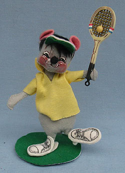 Annalee 7" Tennis Boy Mouse - Near Mint - 231086sqx