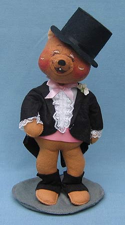 Annalee 10" Groom Bear - Mint / Near Mint - 232691