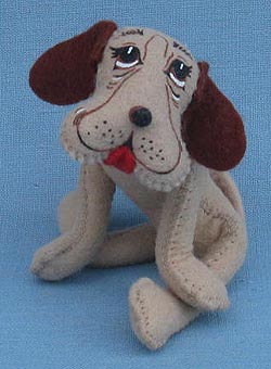 Annalee 4" Playful Puppy Hound Dog - Mint - 242298